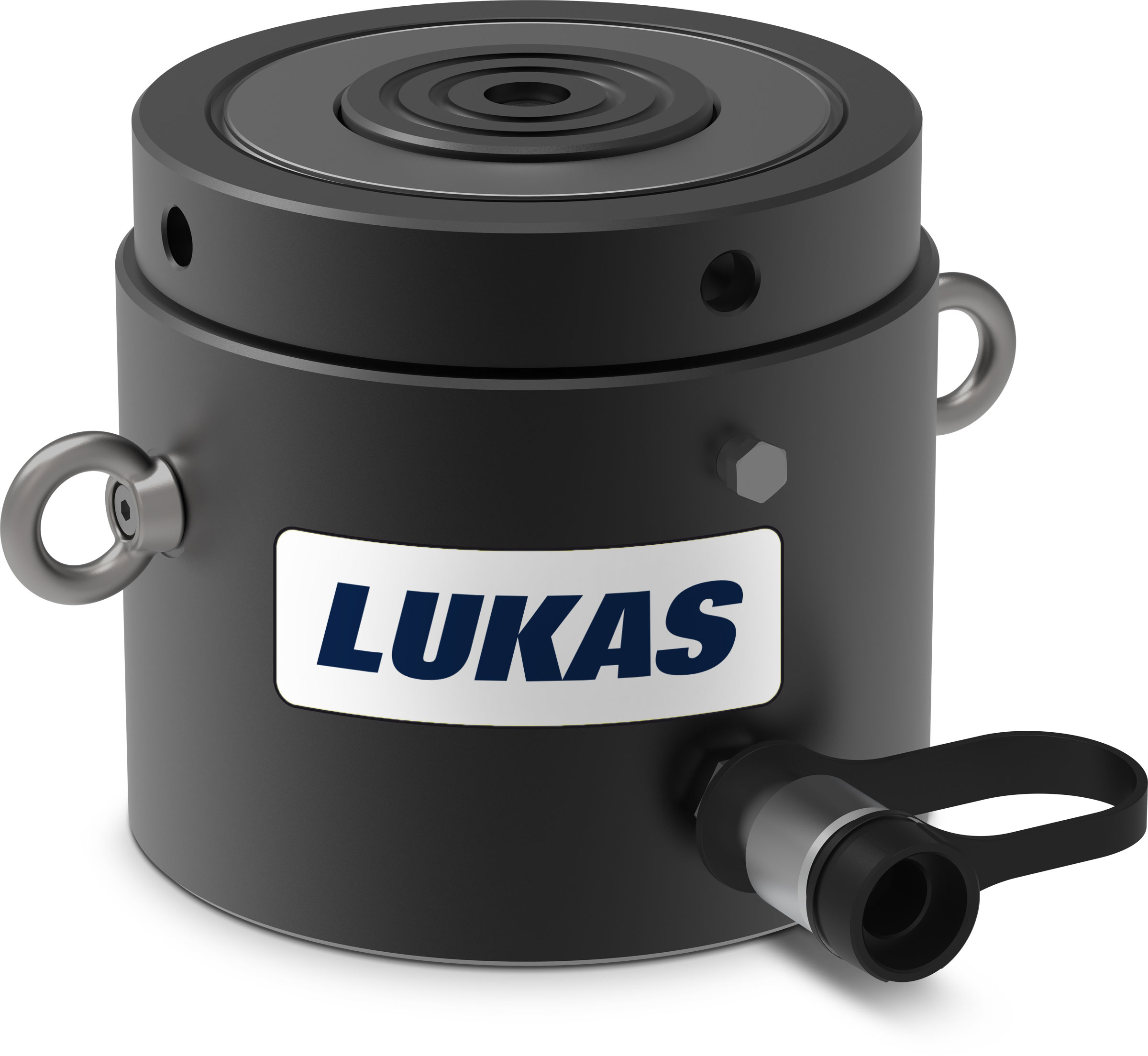LUKAS Enkelwerkende zware cilinders met borgmoer — serieafbeelding